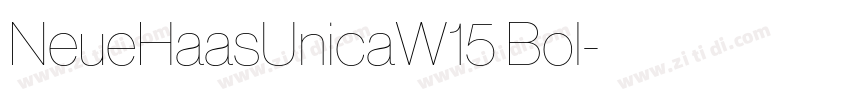 NeueHaasUnicaW15 Bol字体转换 NeueHaasUnicaW15 Bol字体转换